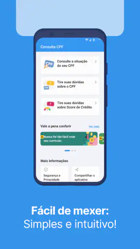 Consulta CPF: Score e Situação screenshot