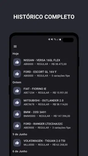 Consulta Placa, Fipe e Multa screenshot