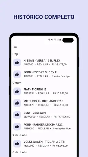 Consulta Placa, Fipe e Multa screenshot