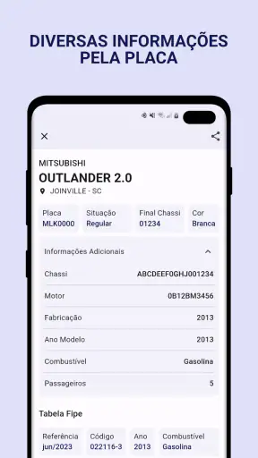 Consulta Placa, Fipe e Multa screenshot