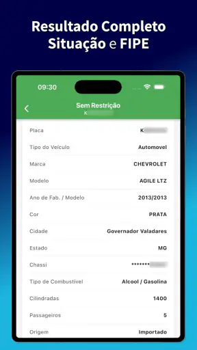 Consulta Placa Fipe e Multas screenshot