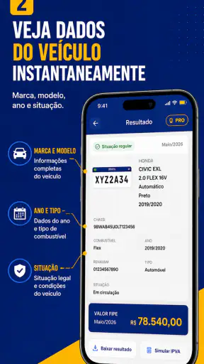 ConsultaPlaca Fipe Multa Preço screenshot