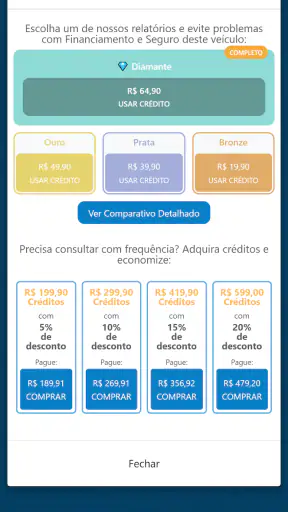 Consultar Placa - Chassi, FIPE screenshot