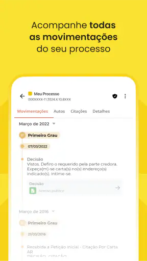 Consultar Processo - Escavador screenshot