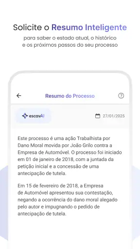 Consultar Processo - Escavador screenshot