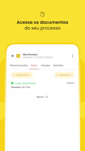 Consultar Processo - Escavador screenshot