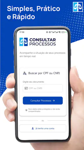 Consultar Processos screenshot