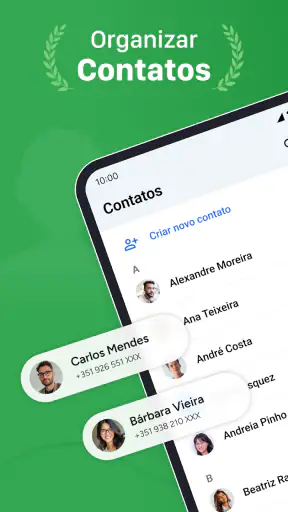 Contactos screenshot