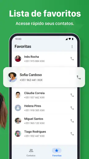 Contactos screenshot