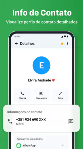 Contactos screenshot