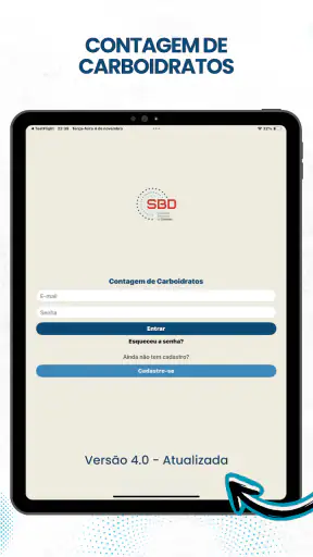 Contagem de Carboidratos - SBD screenshot