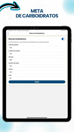 Contagem de Carboidratos - SBD screenshot