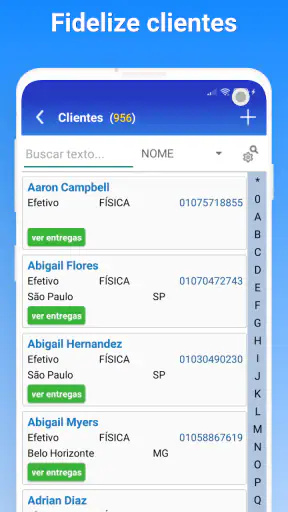Controle de Entregas screenshot