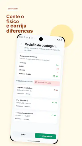 Controle de Estoque Fácil screenshot