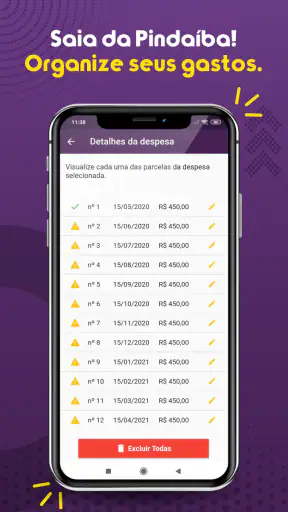Controle de Gastos Simples screenshot
