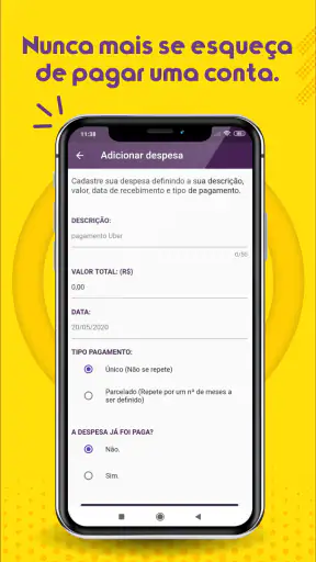 Controle de Gastos Simples screenshot