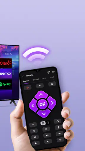 Controle remoto de TV screenshot