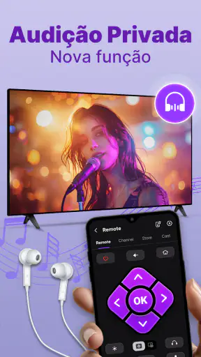 Controle remoto de TV screenshot