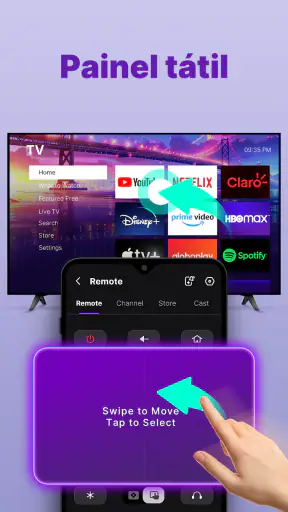 Controle remoto de TV screenshot