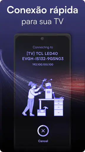 Controle remoto para TV TCL screenshot