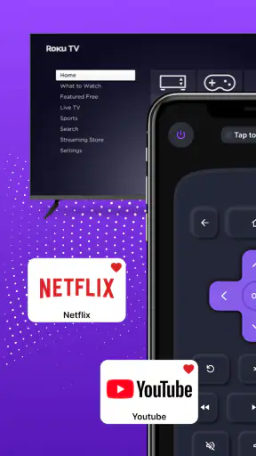 Controle remoto Roku TV screenshot