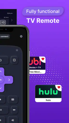 Controle remoto Roku TV screenshot