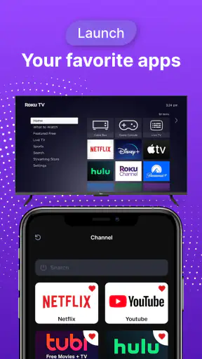 Controle remoto Roku TV screenshot