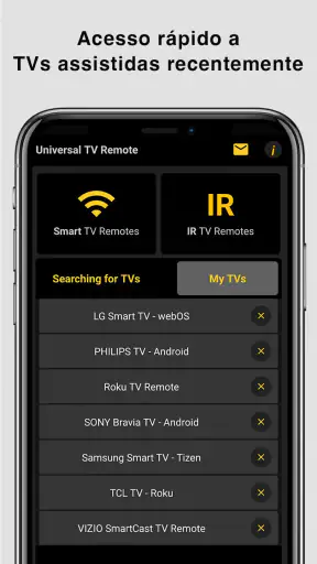 Controle remoto universal screenshot