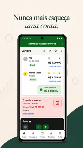 Controlle: Finanças Pessoais screenshot