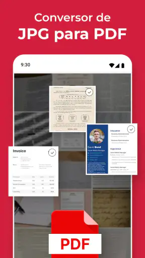 Converter imagens em PDF screenshot