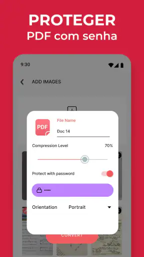 Converter imagens em PDF screenshot