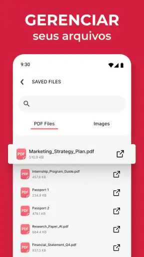 Converter imagens em PDF screenshot