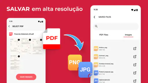 Converter imagens em PDF screenshot