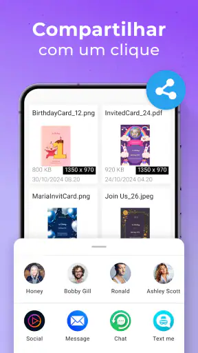 Convite de Aniversário screenshot
