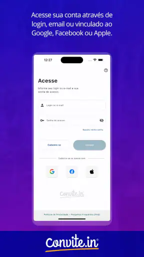 Convite.in - Convite QR CODE screenshot