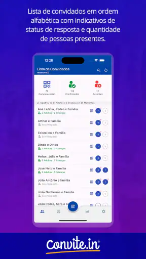 Convite.in - Convite QR CODE screenshot