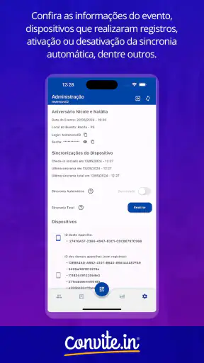 Convite.in - Convite QR CODE screenshot