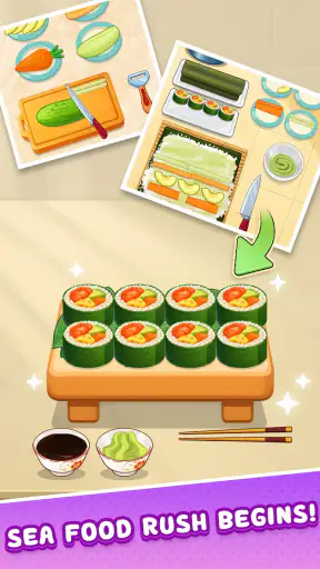 Cookzii: ASMR de culinária screenshot
