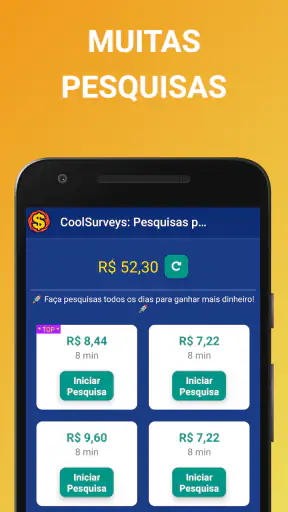CoolSurveys: enquetes pagas screenshot