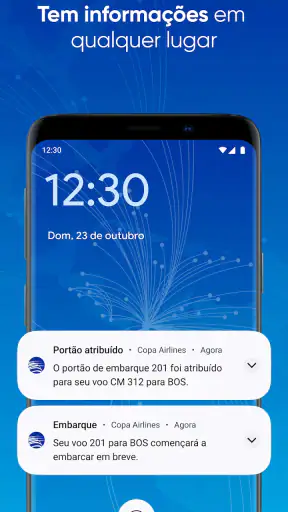 Copa Airlines screenshot