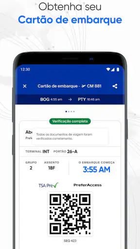 Copa Airlines screenshot