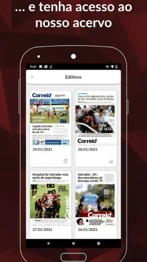 Correio* screenshot