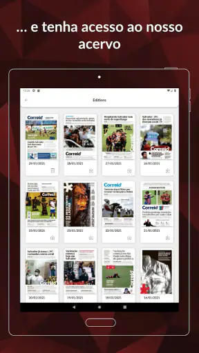 Correio* screenshot