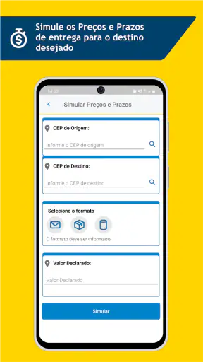 Correios screenshot