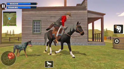 Cowboy Gunslinger Horse Riding screenshot