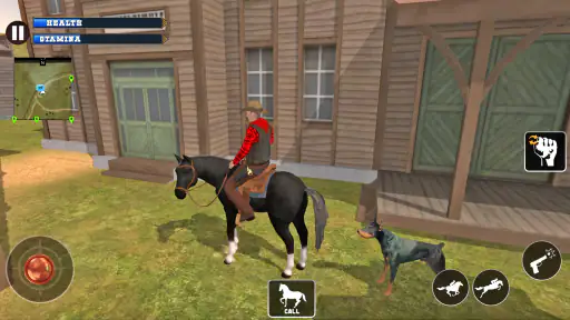 Cowboy Gunslinger Horse Riding screenshot