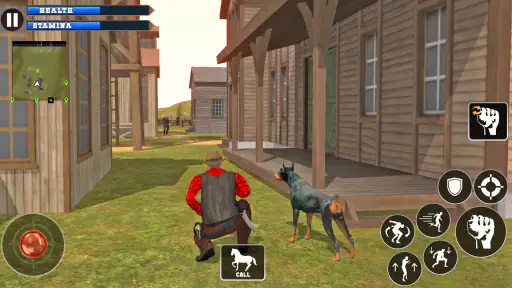 Cowboy Gunslinger Horse Riding screenshot