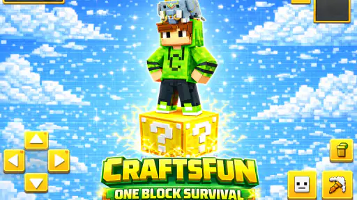 Craftsfun : One Block Survival screenshot