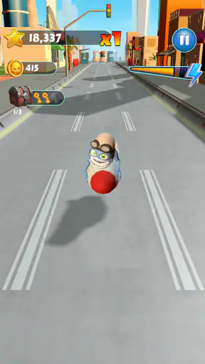 Crazy Frog Runner Ding Dash screenshot
