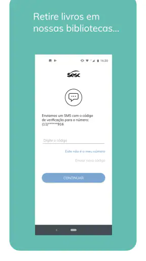 Credencial Sesc SP screenshot